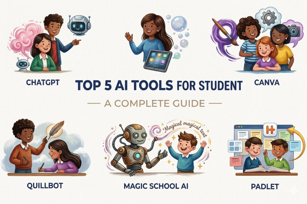 Top 5 AI Tools for Student - A Complete Guide