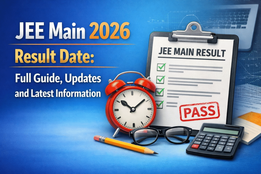 JEE Main 2026 Result Date Full Guide, Updates and Latest Information